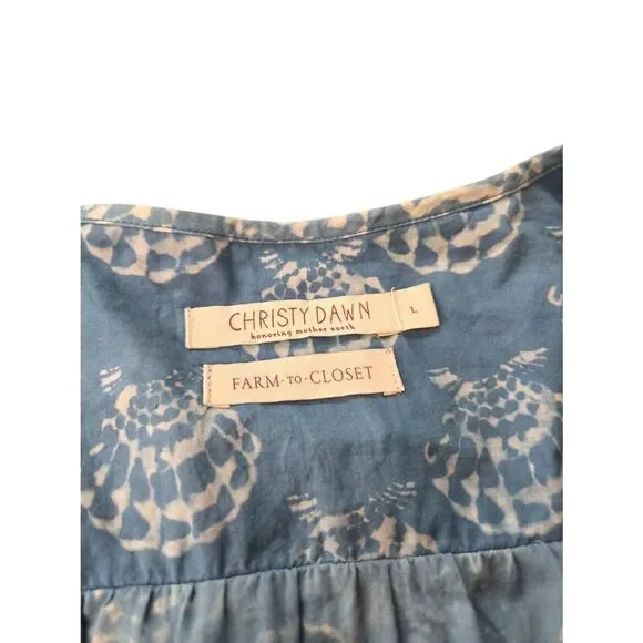 Christy Dawn Blue Midi Dress - Picture 3 of 5